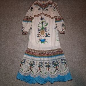 FARM Rio Small Longsleeve Maxi Dress